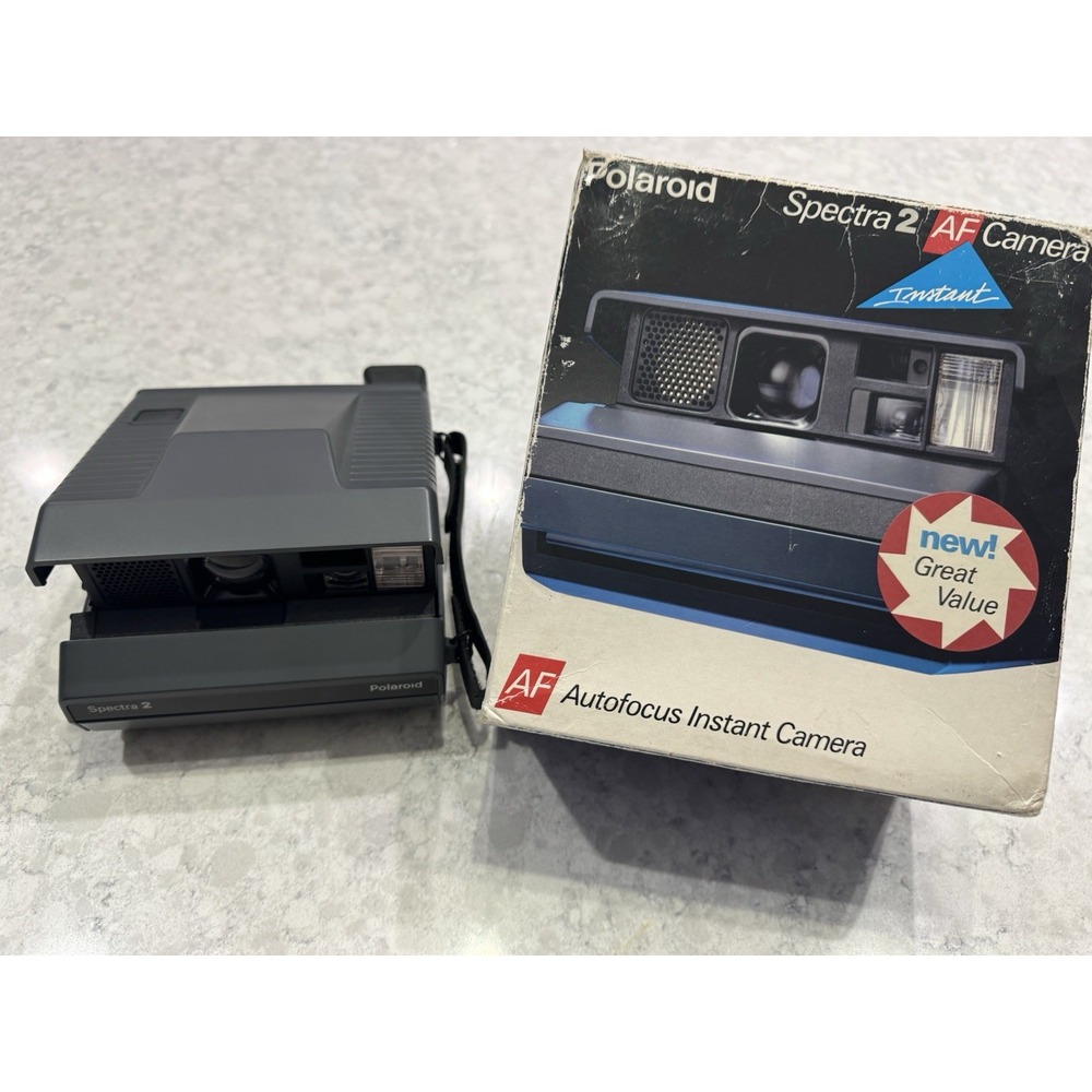 Polaroid Spectra 2 AF Camera With original Box